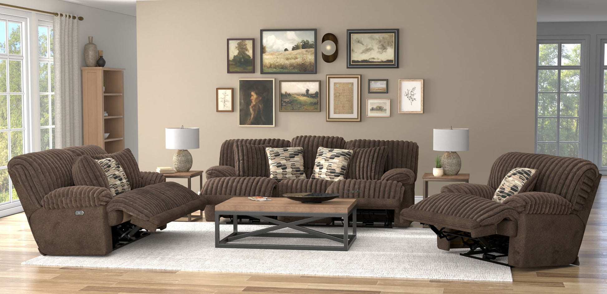 Hollifield - Reclining Sofa - Hornell Furniture Outlet