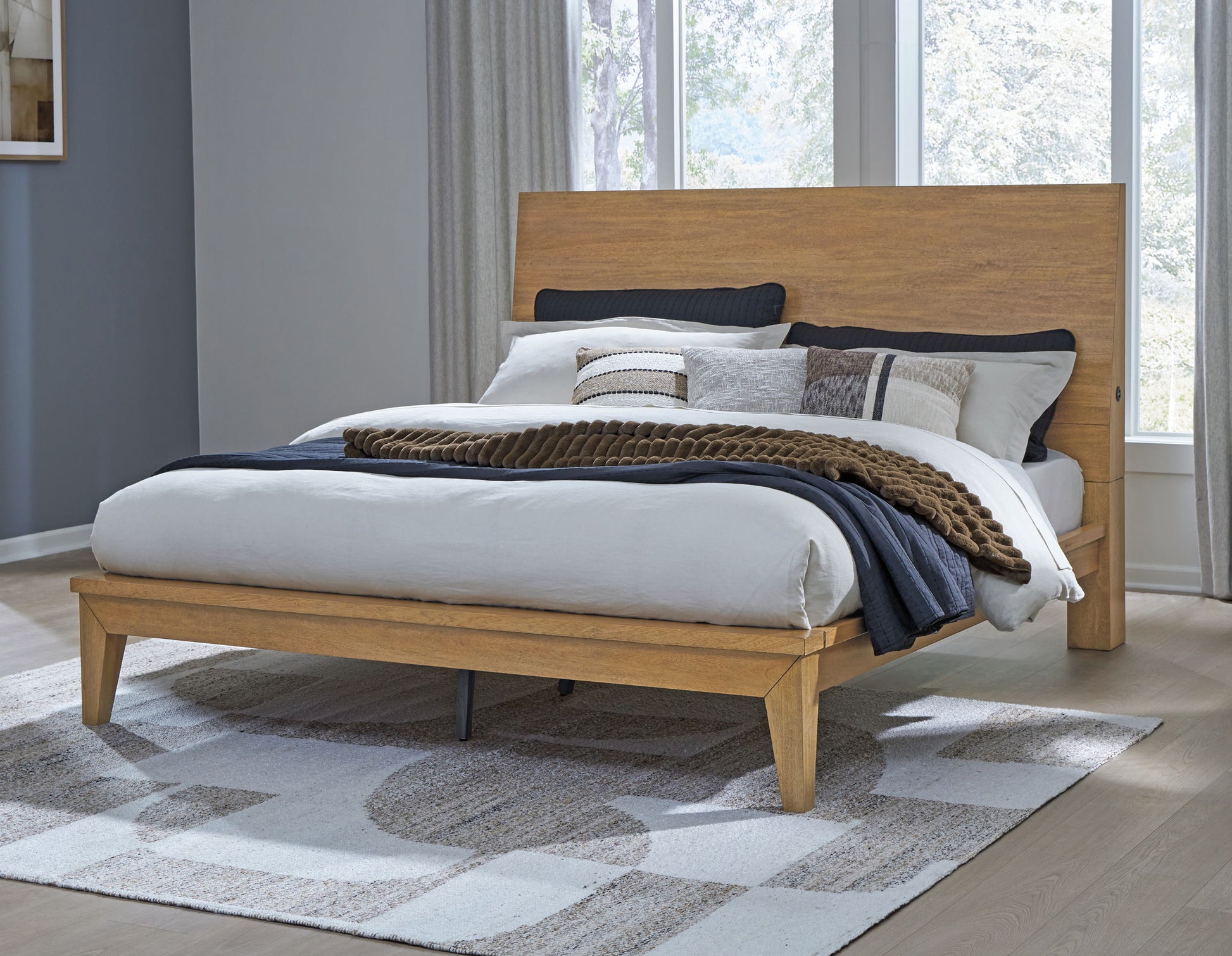 Sherbana - Panel Bed - Hornell Furniture Outlet