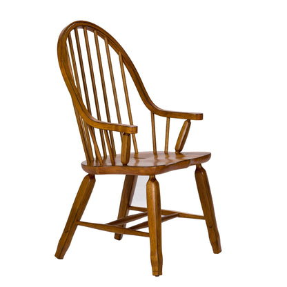 Treasures - Bow Back Arm Chair - Hornell Furniture Outlet