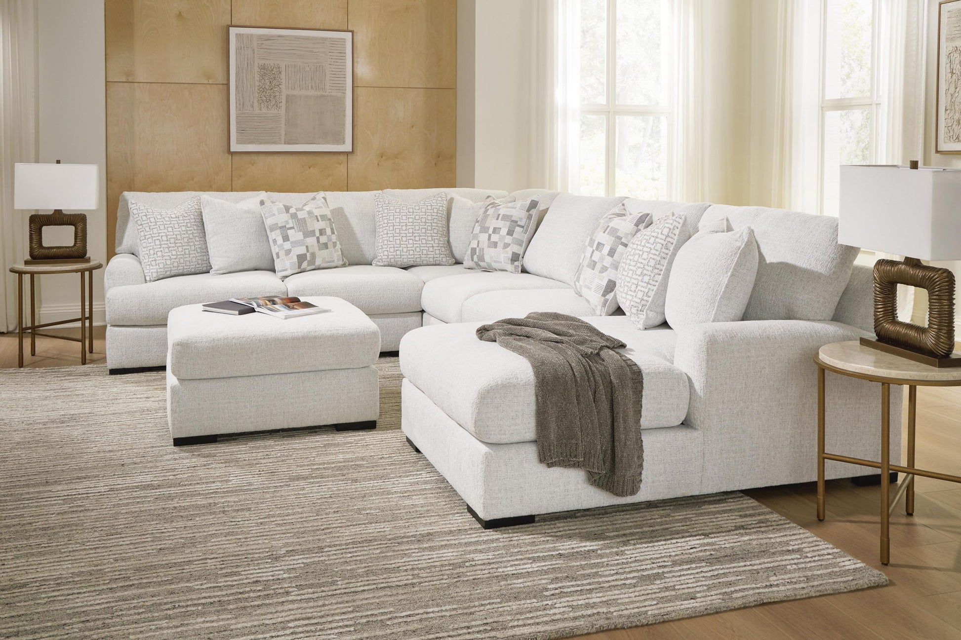 Misty - Lakes - Sectional - Hornell Furniture Outlet