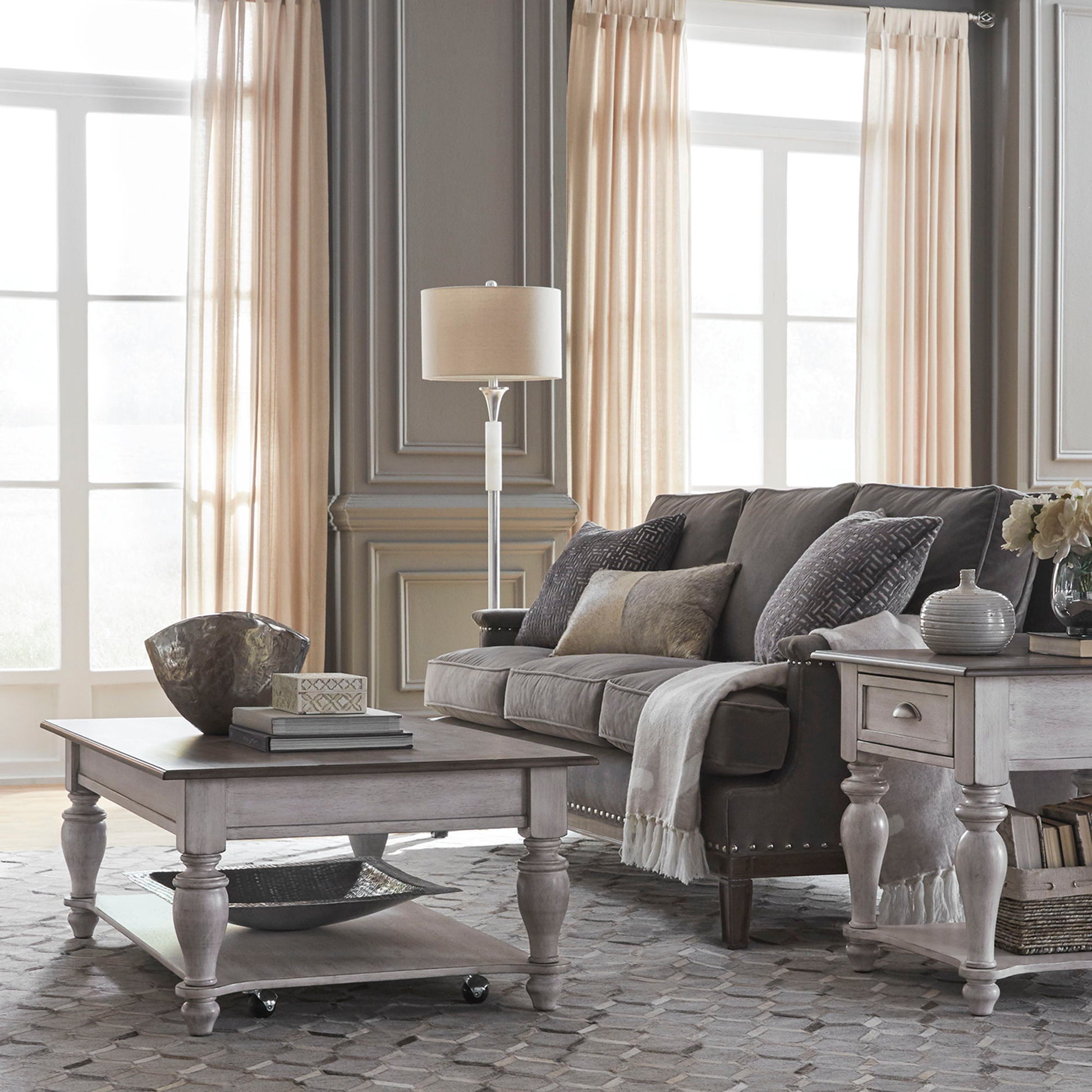 Ocean Isle - 3 Piece Table Set - Hornell Furniture Outlet