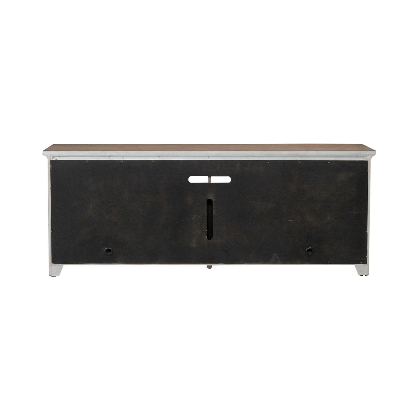 Fireplace TV Consoles - 80" Fireplace TV Console - Brown - Hornell Furniture Outlet