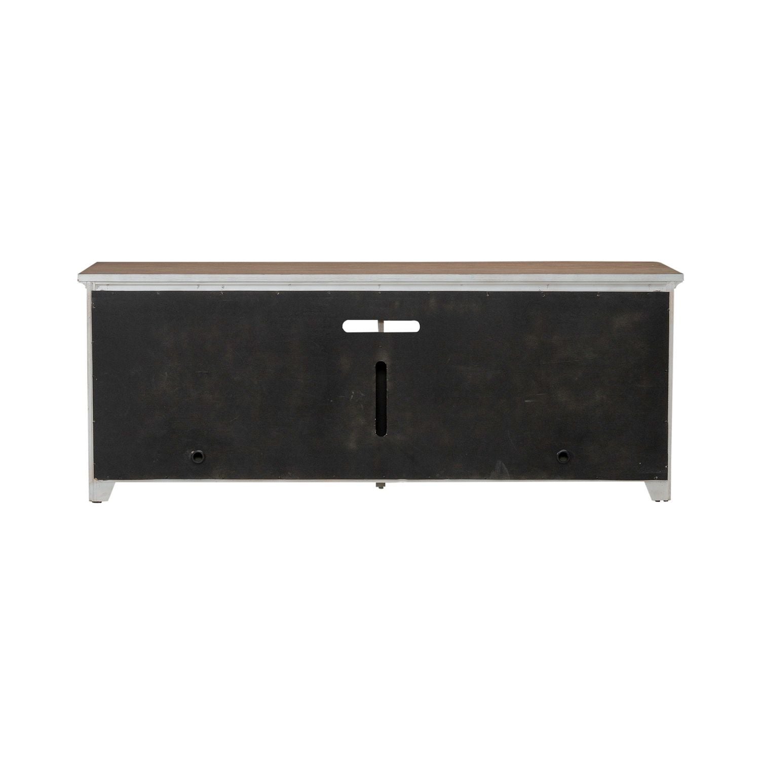 Fireplace TV Consoles - 80" Fireplace TV Console - Brown - Hornell Furniture Outlet