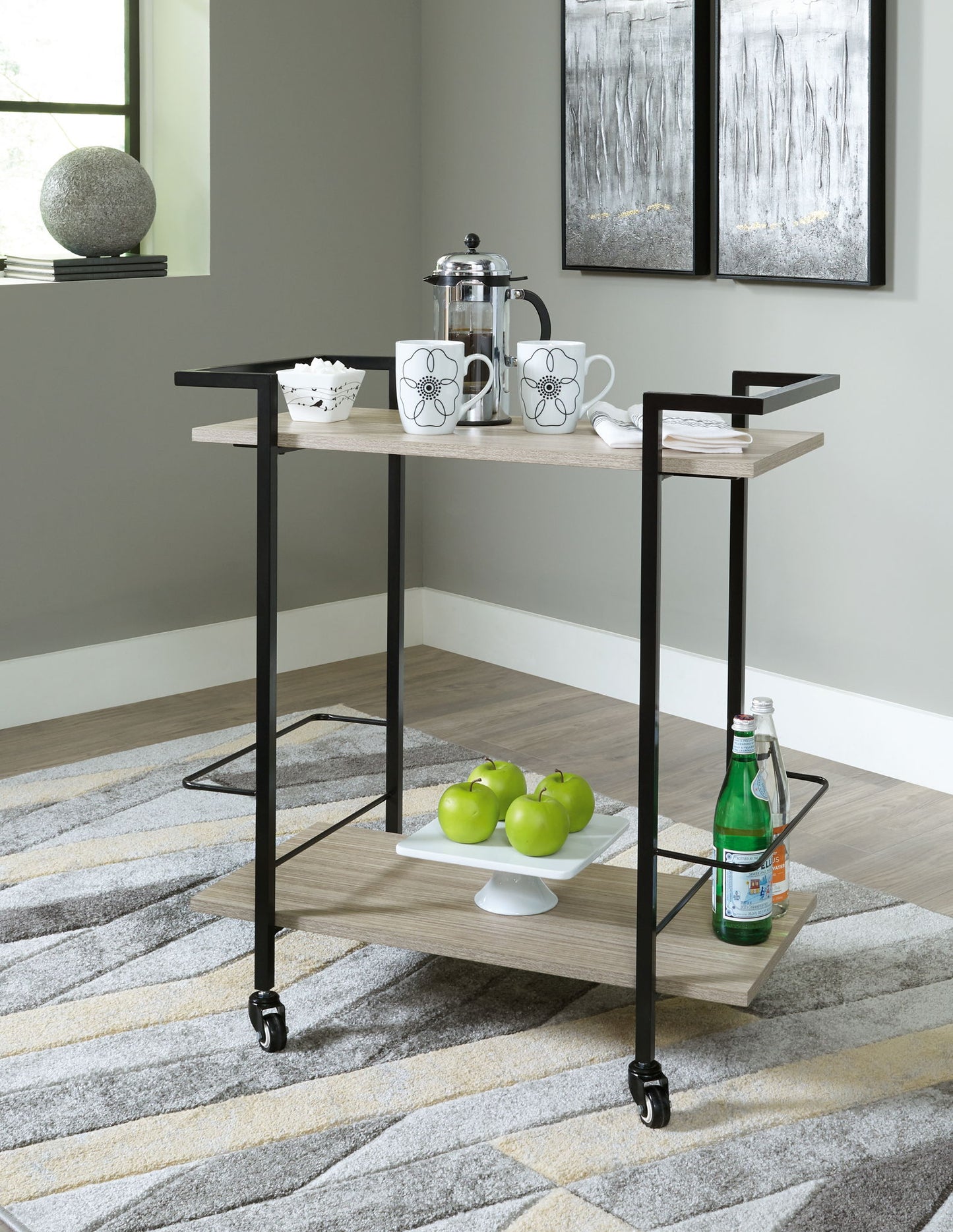 Waylowe - Bar Cart - Hornell Furniture Outlet
