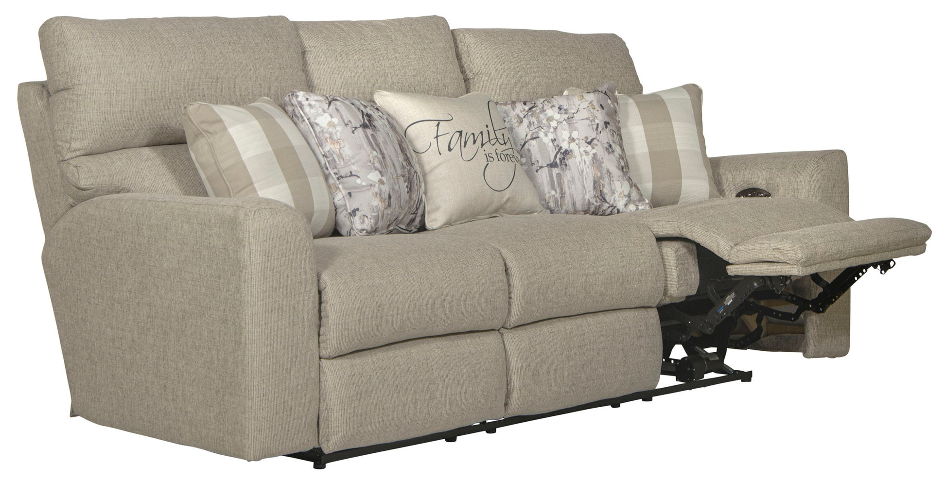 Searsport - Power Headrest Reclining Sofa - Hornell Furniture Outlet