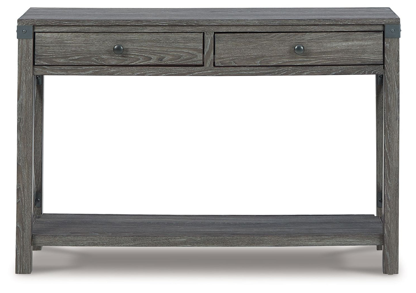 Freedan - Console Sofa Table - Grayish Brown - Hornell Furniture Outlet
