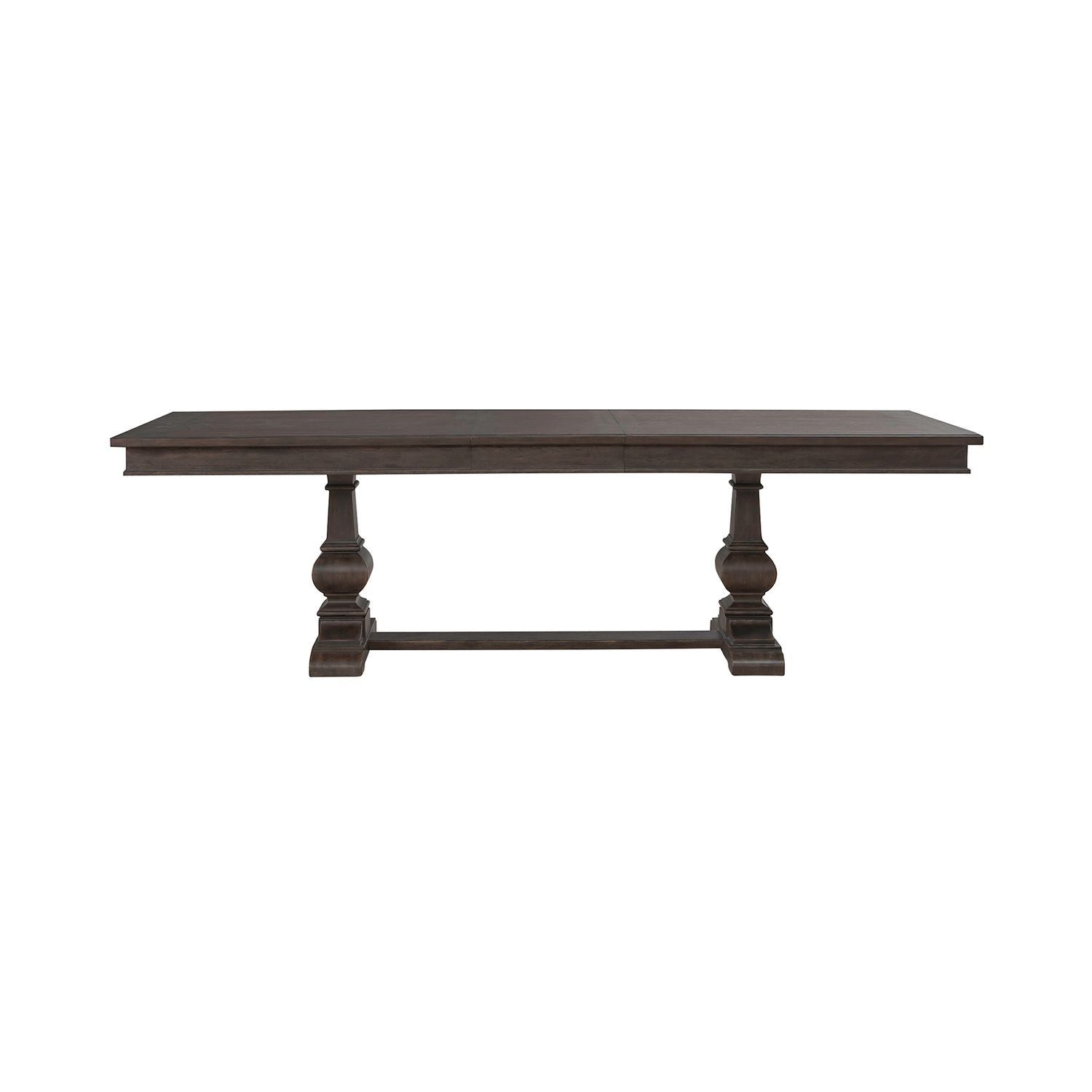 Paradise Valley - Trestle Table - Dark Brown - Hornell Furniture Outlet