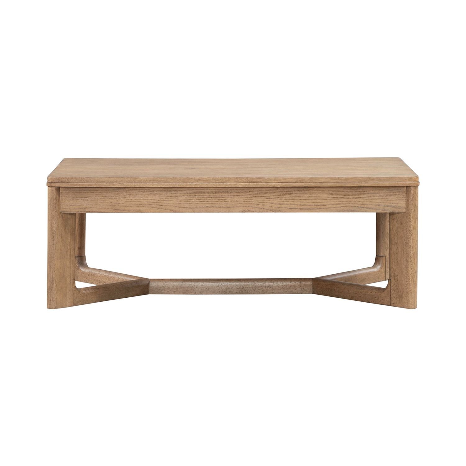 Ballentine - Rectangular Cocktail Table - Brown - Hornell Furniture Outlet