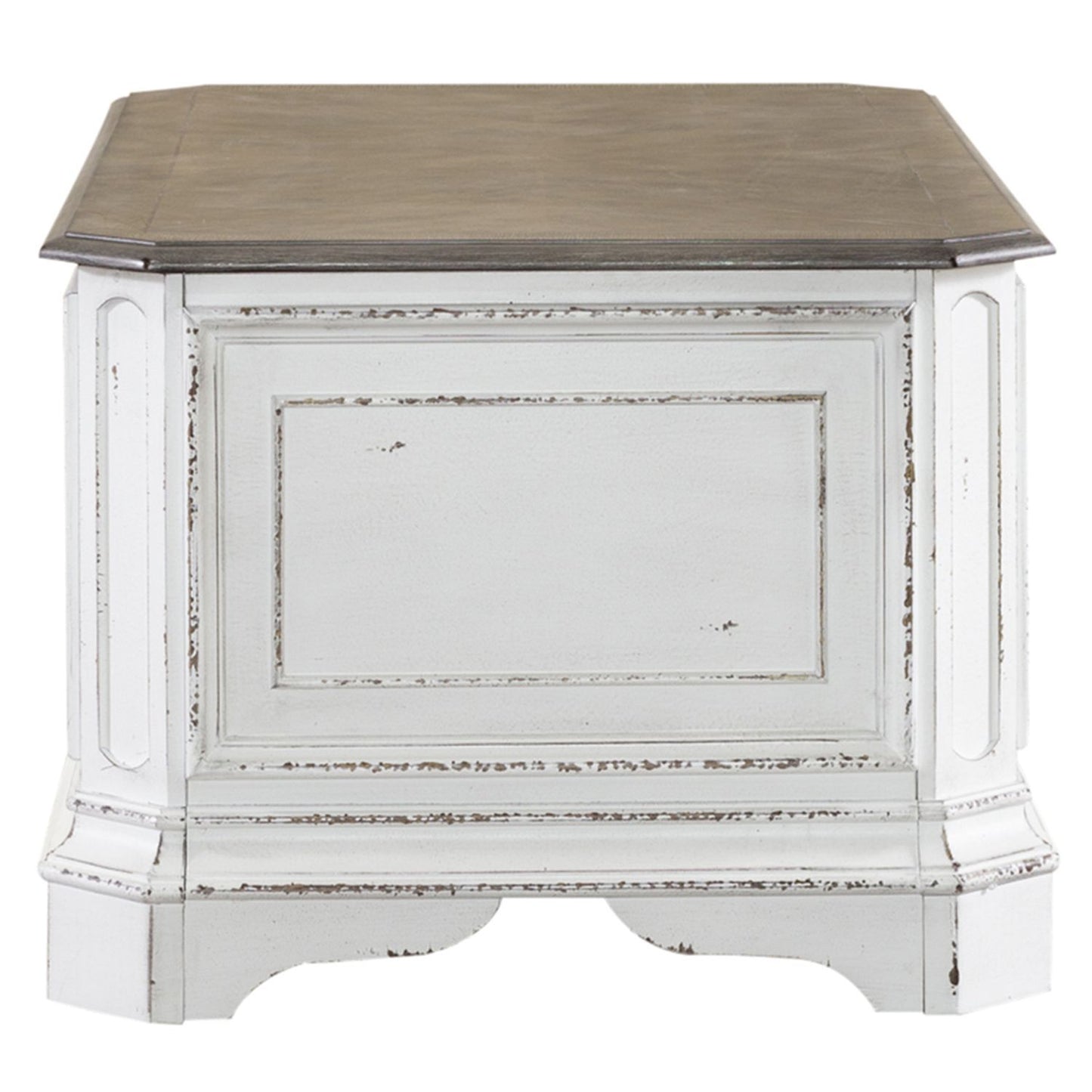 Magnolia Manor - Storage Trunk - White - Hornell Furniture Outlet