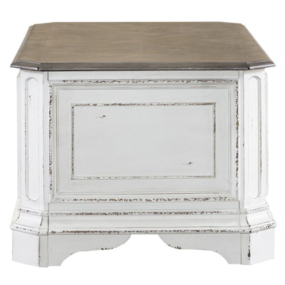 Magnolia Manor - Storage Trunk - White - Hornell Furniture Outlet