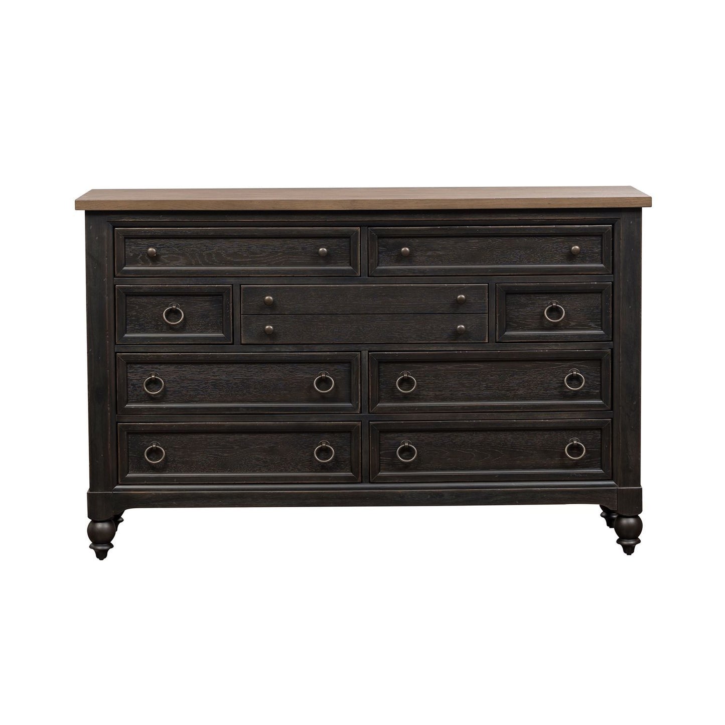 Americana Farmhouse - 9 Drawer Dresser - Hornell Furniture Outlet