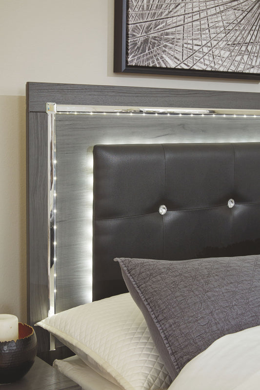 Lodanna - Upholstered Panel Bed - Hornell Furniture Outlet