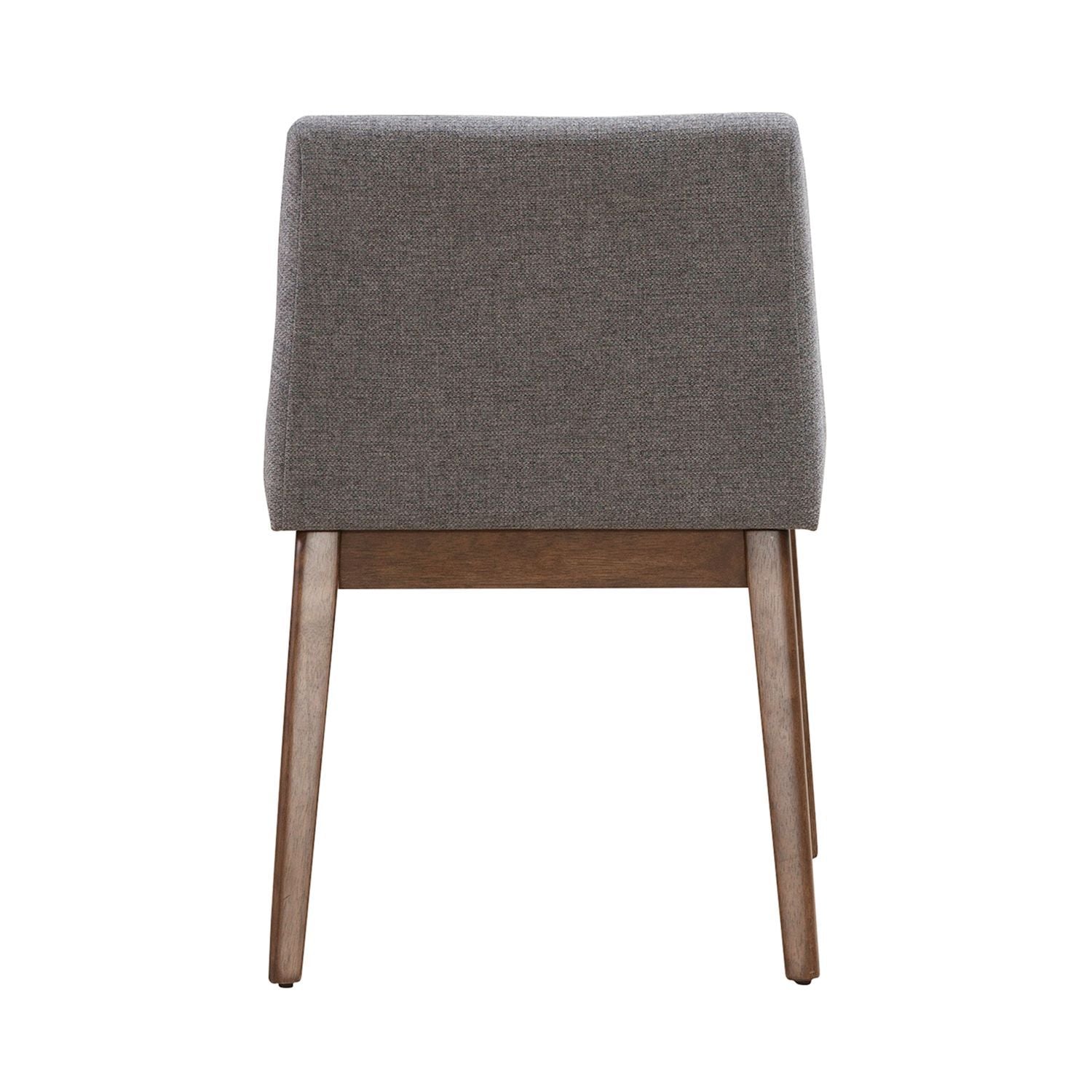 Space Savers - Upholstered Side Chair (RTA) - Brown - Hornell Furniture Outlet