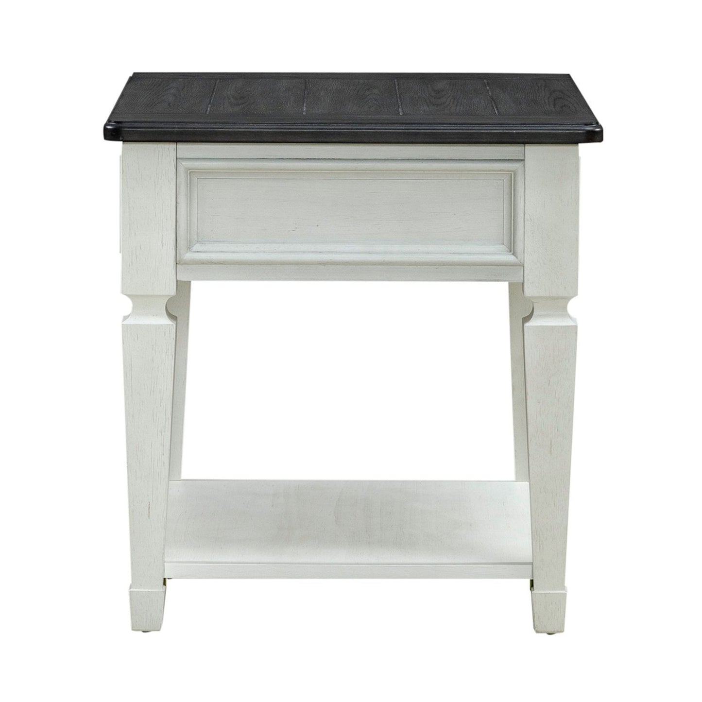 Allyson Park - Drawer End Table - White - Hornell Furniture Outlet