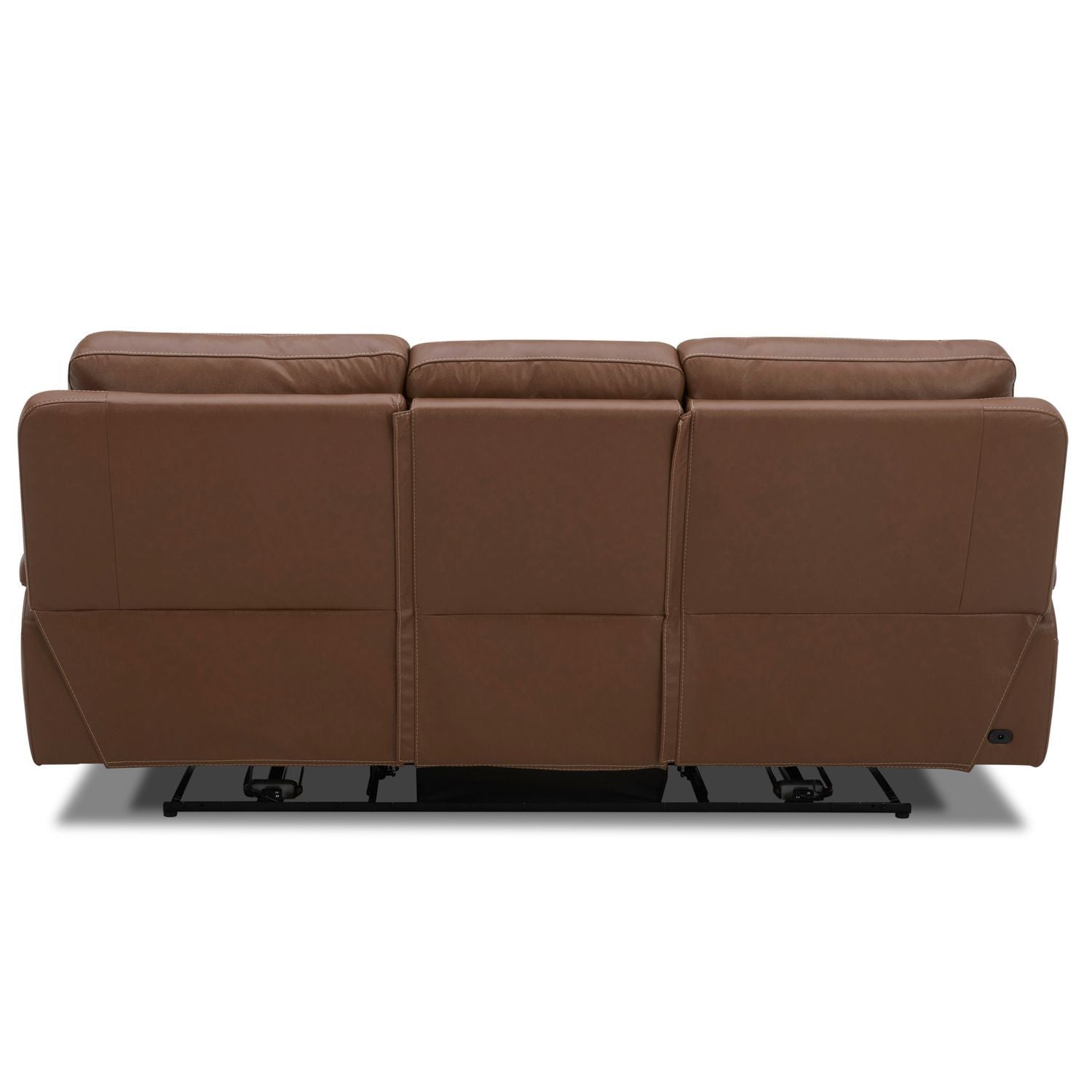 Cameron - Sofa P3 & ZG - Saddle - Dakota Saddle Leather - Hornell Furniture Outlet