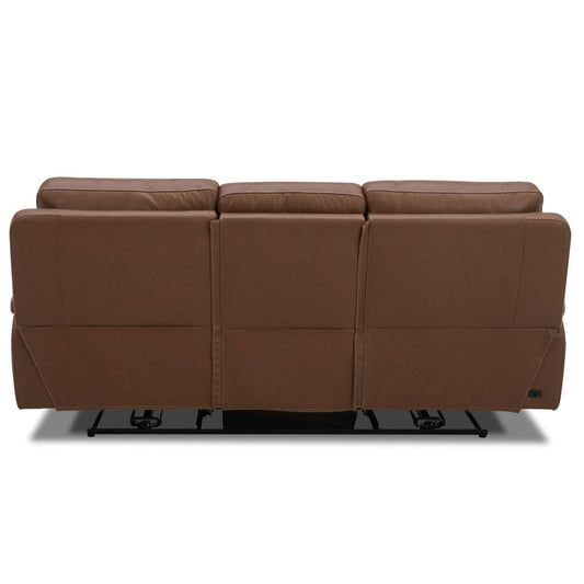 Cameron - Sofa P3 & ZG - Saddle - Dakota Saddle Leather - Hornell Furniture Outlet