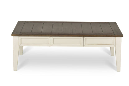 Cayla - Cocktail Table - Dark Oak - Hornell Furniture Outlet