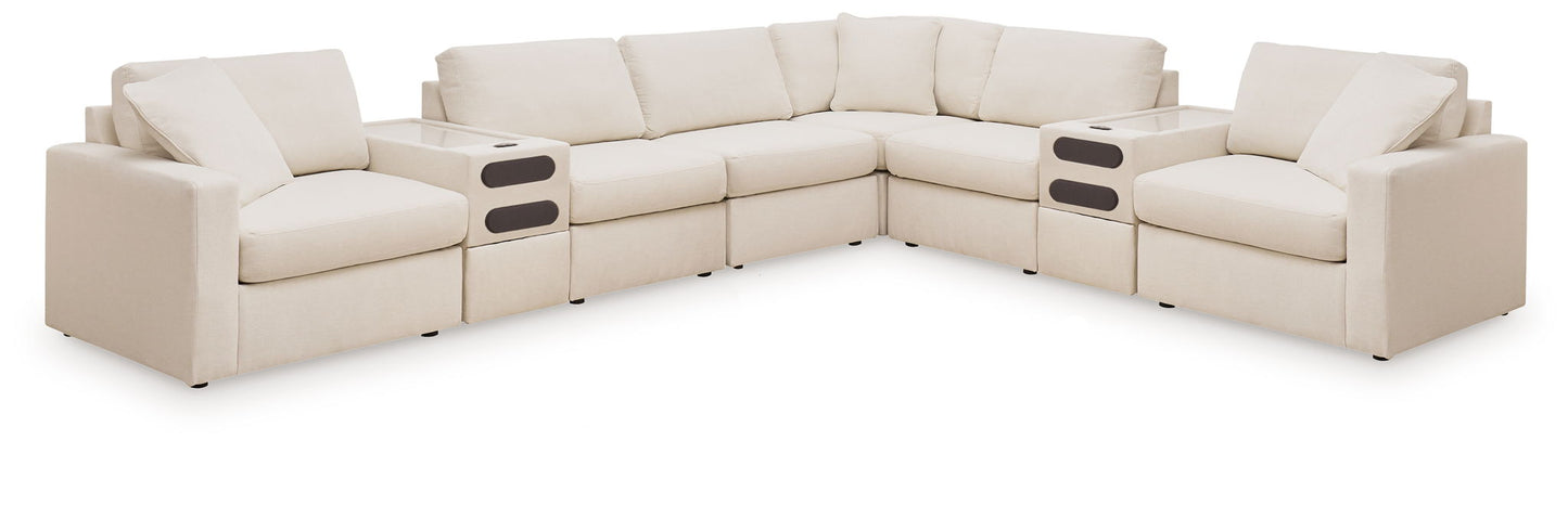 Modmax - Oyster - Sectional - Hornell Furniture Outlet