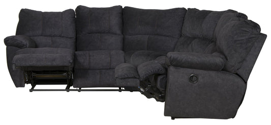 Shane - 2 Piece Reclining Sectional - Hornell Furniture Outlet