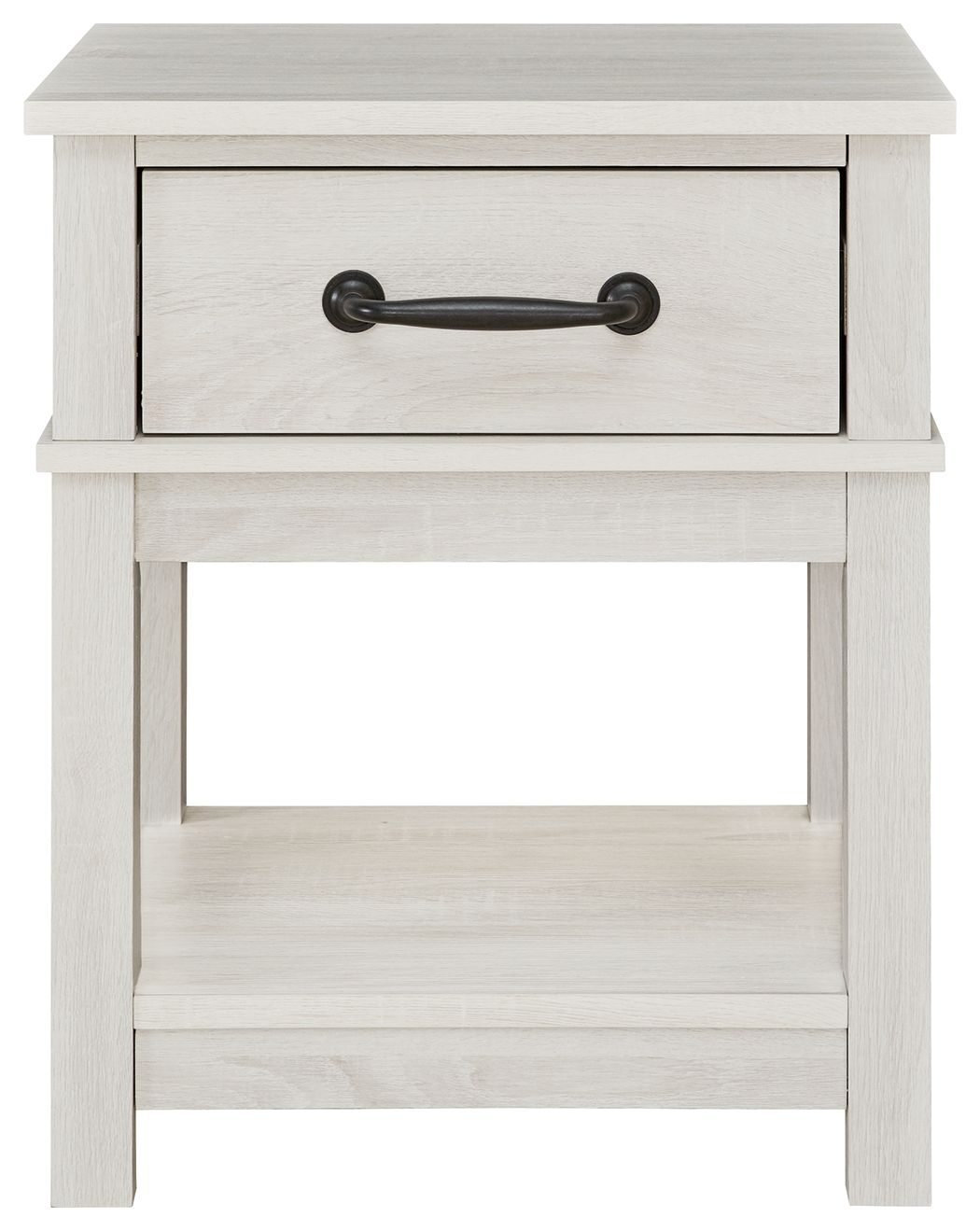 Dorrinson - White - One Drawer Night Stand - Hornell Furniture Outlet