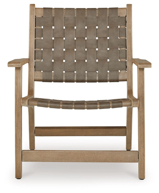 Jameset - Taupe - Accent Chair - Hornell Furniture Outlet