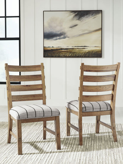 Ridgester - Dining Upholstered Side Chair (Set of 2) - Hornell Furniture Outlet
