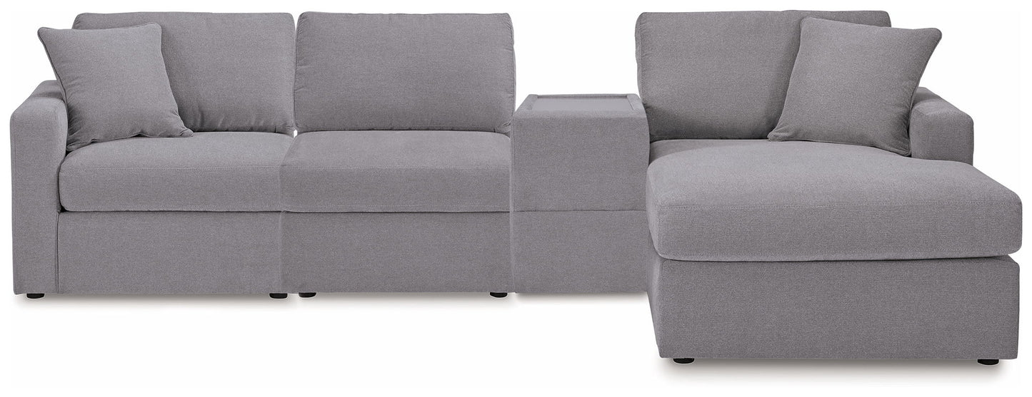 Modmax - Granite - Sectional - Hornell Furniture Outlet