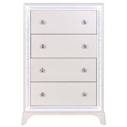Cassie - Chest - Off - White - Hornell Furniture Outlet
