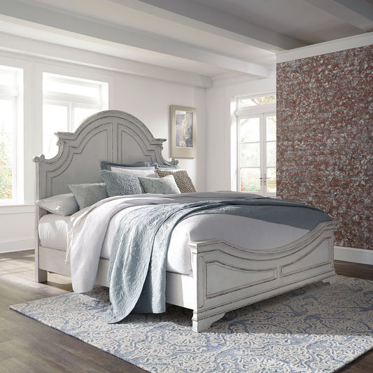 Magnolia Manor - Panel Bed - Hornell Furniture Outlet