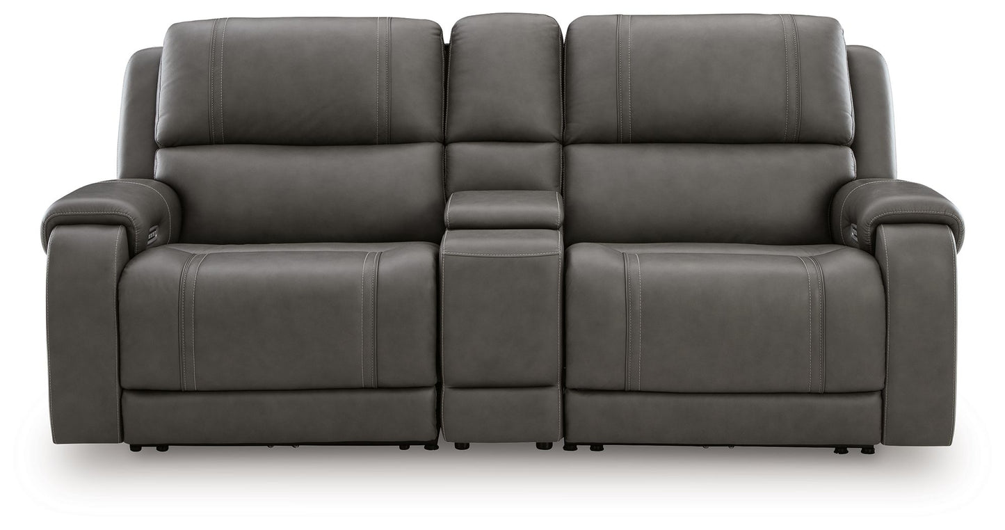 5Z - Pittson - Power Reclining Sectional - Hornell Furniture Outlet