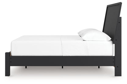 Danziar - Panel Bed With Low Footboard - Hornell Furniture Outlet