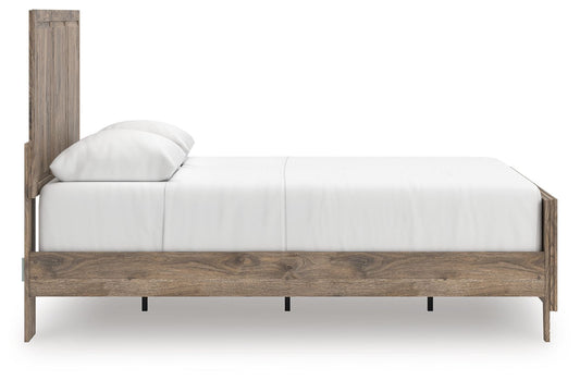 Rusticott - Panel Bed - Hornell Furniture Outlet