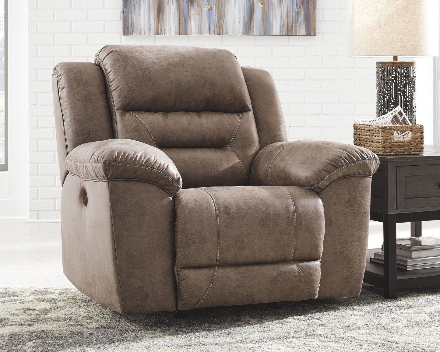Stoneland - Power Recliner - Hornell Furniture Outlet