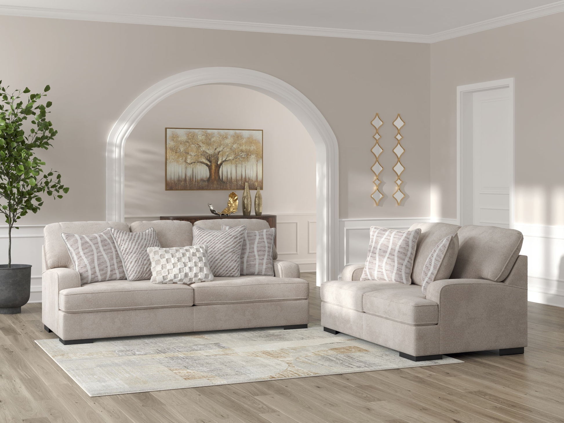 High Profile - Living Room Set - Hornell Furniture Outlet