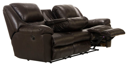 Transformer II - Ultimate Sofa With 3 Recliners & Drop Down Table - Hornell Furniture Outlet