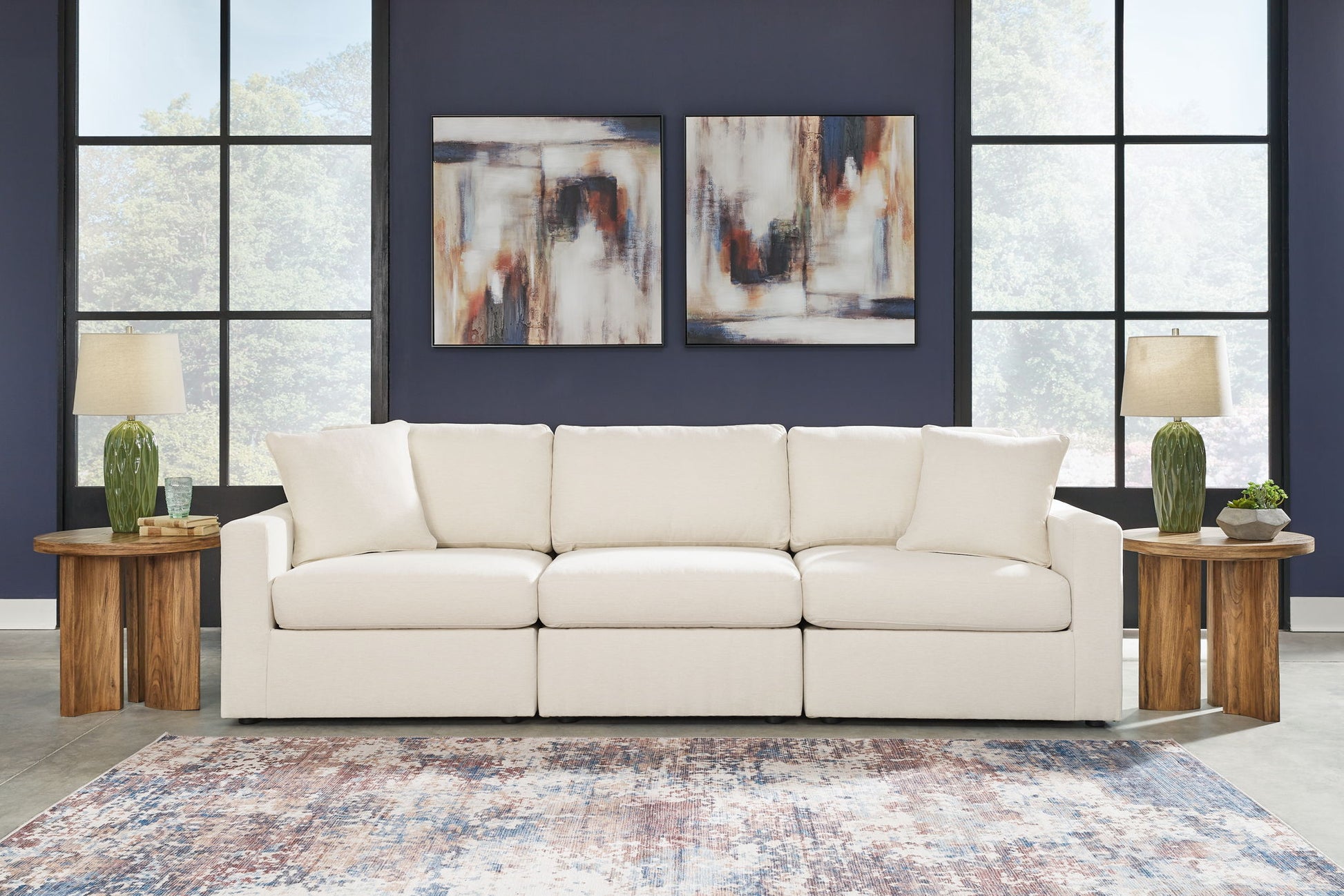 Modmax - Oyster - Sectional - Hornell Furniture Outlet
