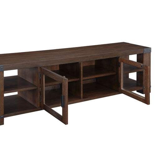 Arusha - TV Stand - Brown - Hornell Furniture Outlet