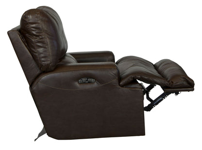 Wembley - Power Headrest Power Lay Flat Recliner - Hornell Furniture Outlet