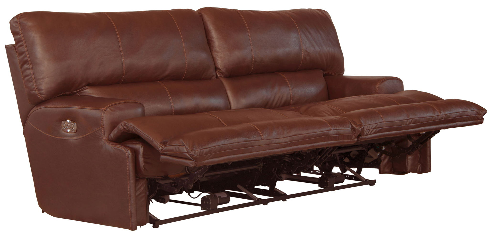 Wembley - Power Headrest With Lumbar Lay Flat Reclining Sofa - Hornell Furniture Outlet