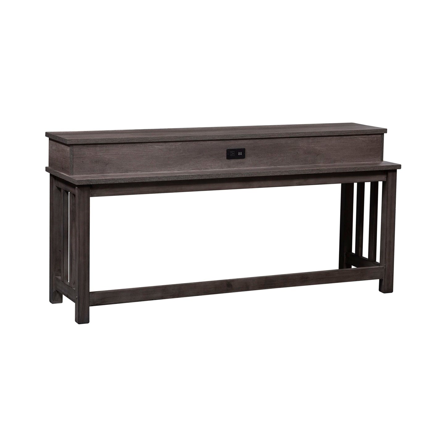 Tanners Creek - 4 Piece Dining Room Set - Dark Gray - Hornell Furniture Outlet
