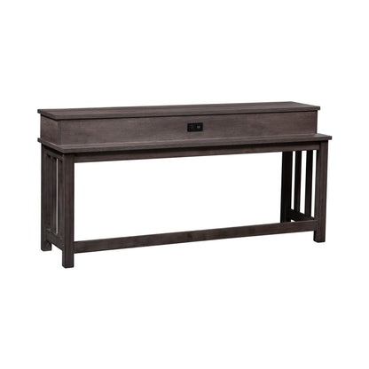 Tanners Creek - 4 Piece Dining Room Set - Dark Gray - Hornell Furniture Outlet