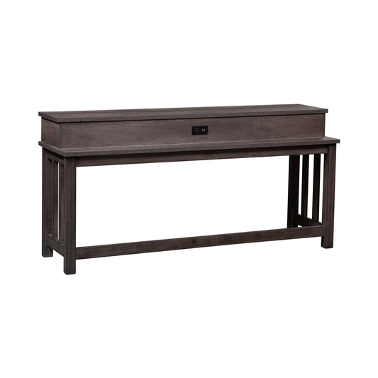 Tanners Creek - 4 Piece Dining Room Set - Dark Gray - Hornell Furniture Outlet