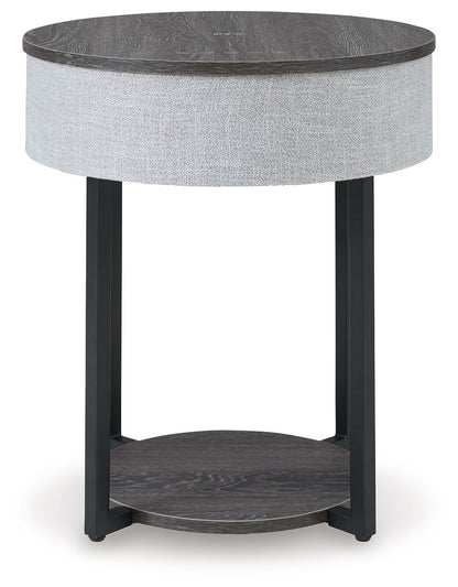 Sethlen - Gray / Black - Accent Table - Hornell Furniture Outlet