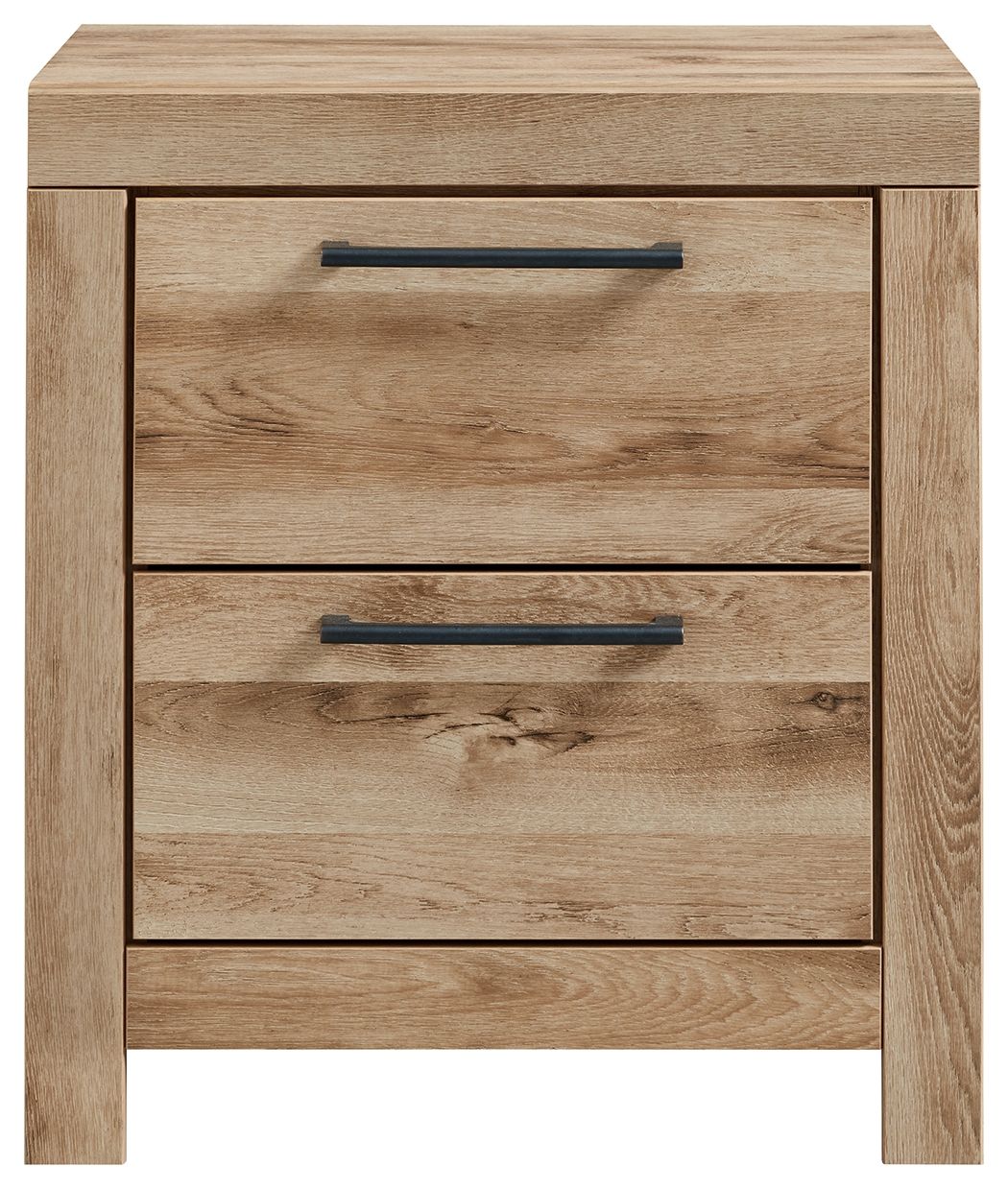 Hyanna - Tan Brown - Two Drawer Night Stand - Hornell Furniture Outlet