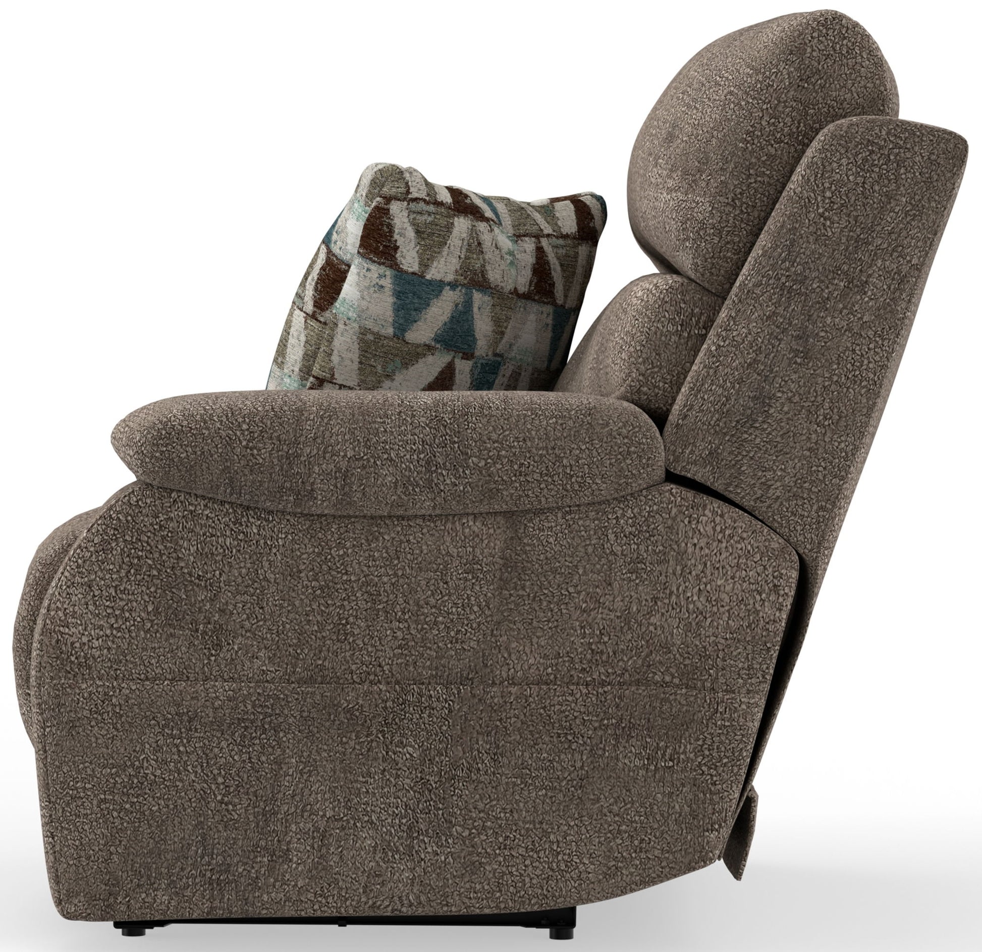 Joya - Power Lay Zero Gravity Recliner With Power Adjustable Headrest And CR3 Heat/Massage/Lumbar/ZG - Mushroom - Hornell Furniture Outlet