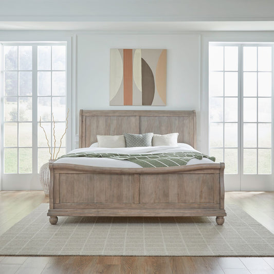 Rustic Traditions - Sleigh Bed - Hornell Furniture Outlet