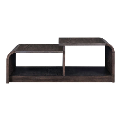 Perspectives - Cocktail Table - Brown - Hornell Furniture Outlet