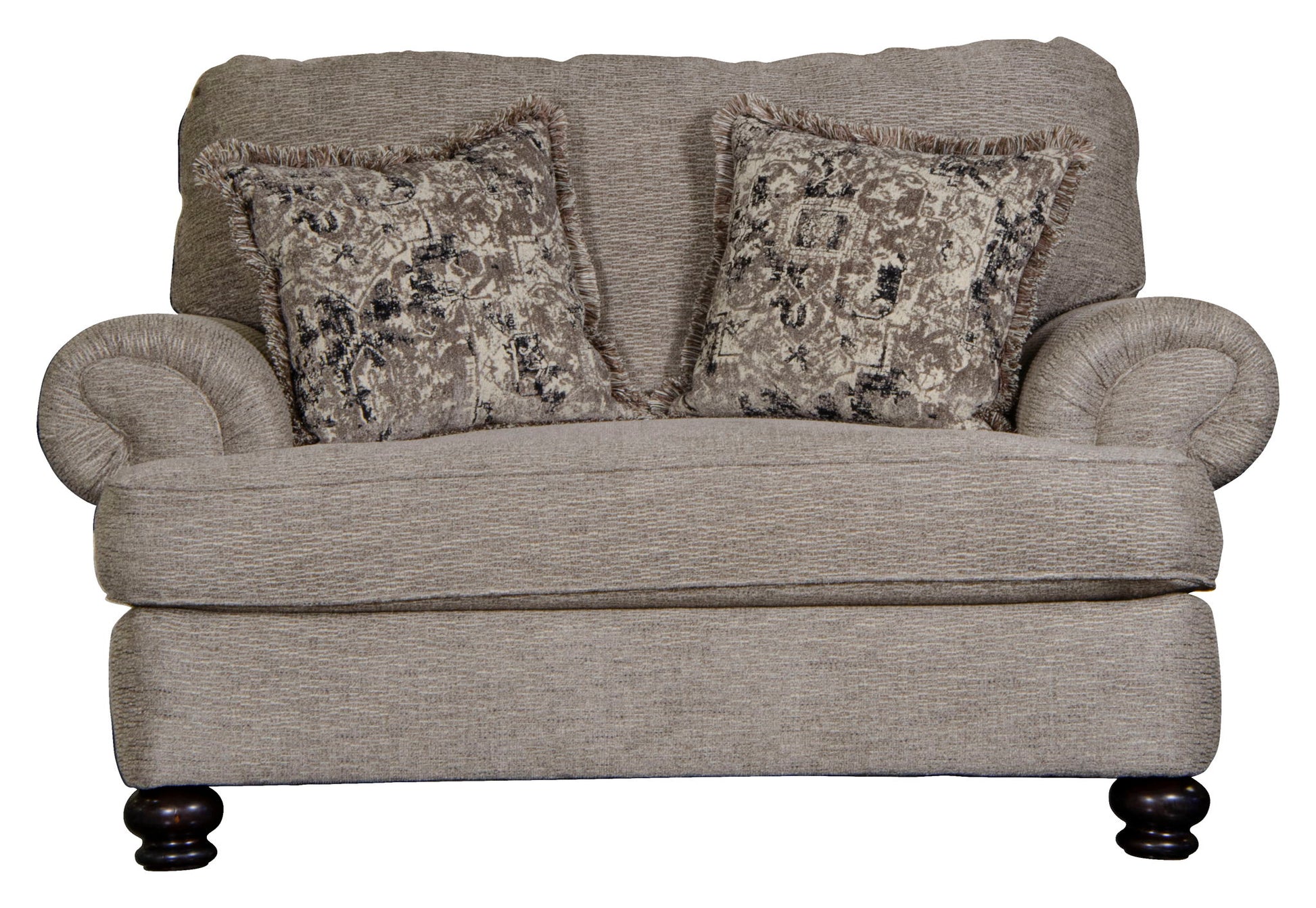 Freemont - Chair And a Half - Pewter - Hornell Furniture Outlet