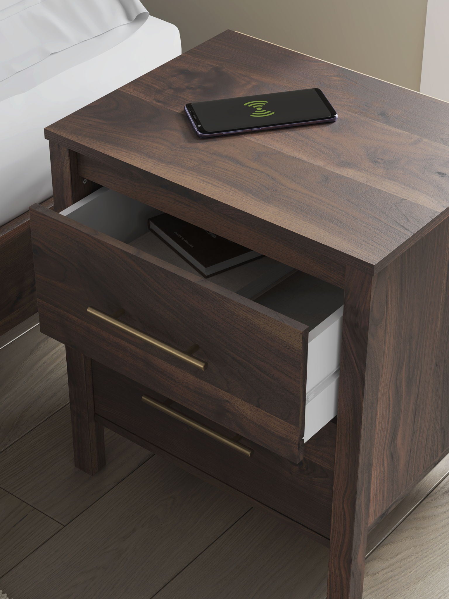 Calverson - Night Stand - Hornell Furniture Outlet