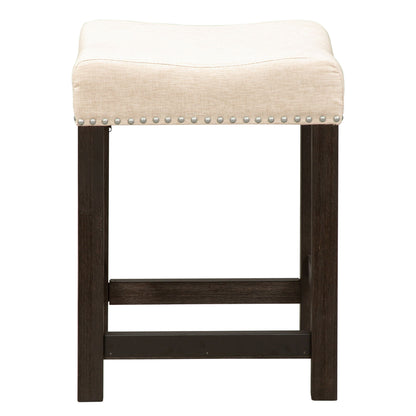 Heatherbrook - Upholstered Console Stool - Black - Hornell Furniture Outlet